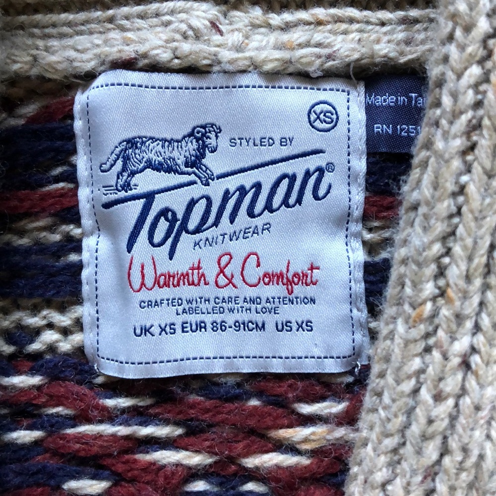Topman Cardigan - Picture 2 of 6